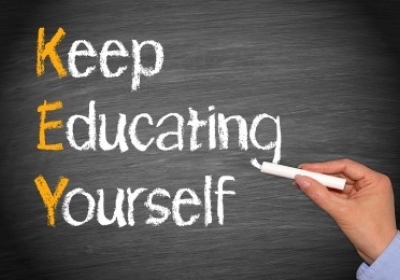 Keep Educating Yourself